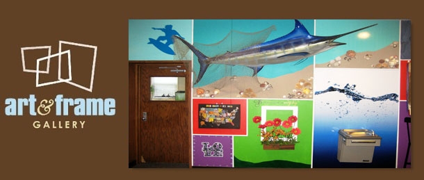  Art and Frame Gallery Custom Interior Design  Greensburg