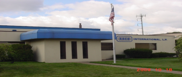 Raco International internally  Rack Signs Pittsburgh