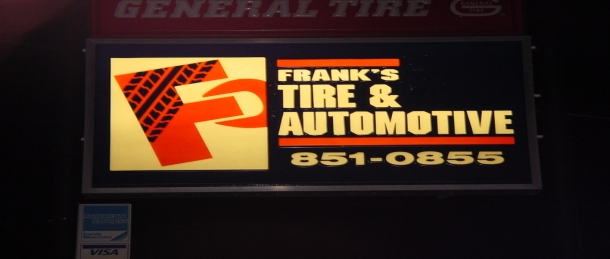 Double sided internally illumi Rack Signs Pittsburgh