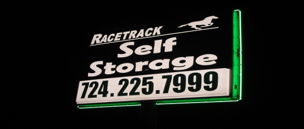 Double sided internally illumi Rack Signs Pittsburgh