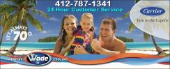Wade Heating and Cooling Pittsburgh Logo