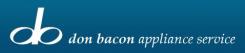 Don Bacon Appliance Service Logo