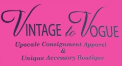 Vintage to Vogue Clothing Washington Logo