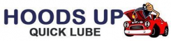 Hoods Up Quick Lube Logo
